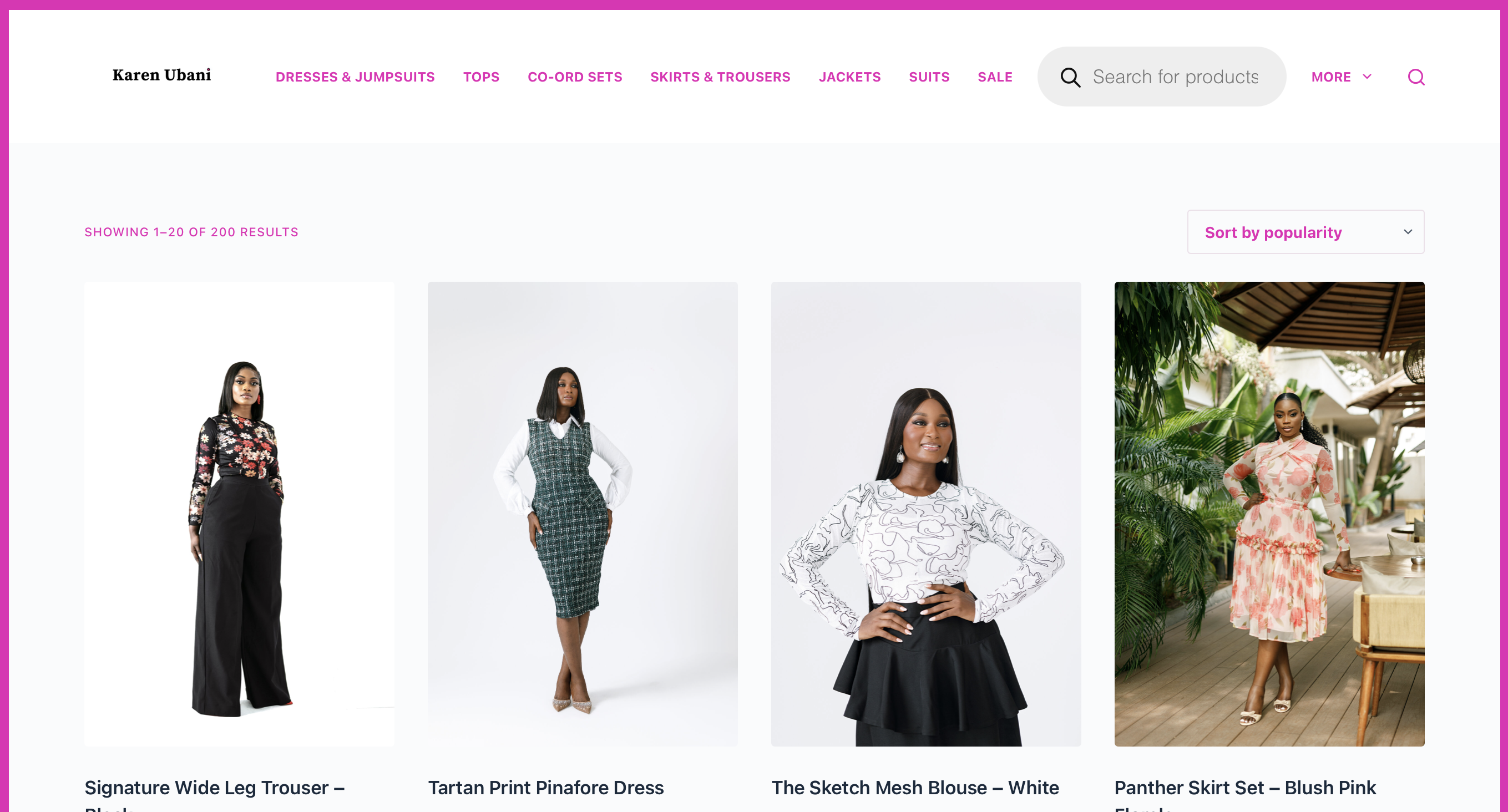 Karen Ubani Clothing cover