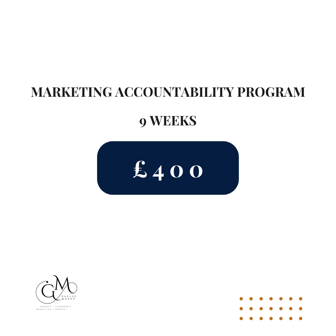 Marketing Accountability Program - 9 weeks
