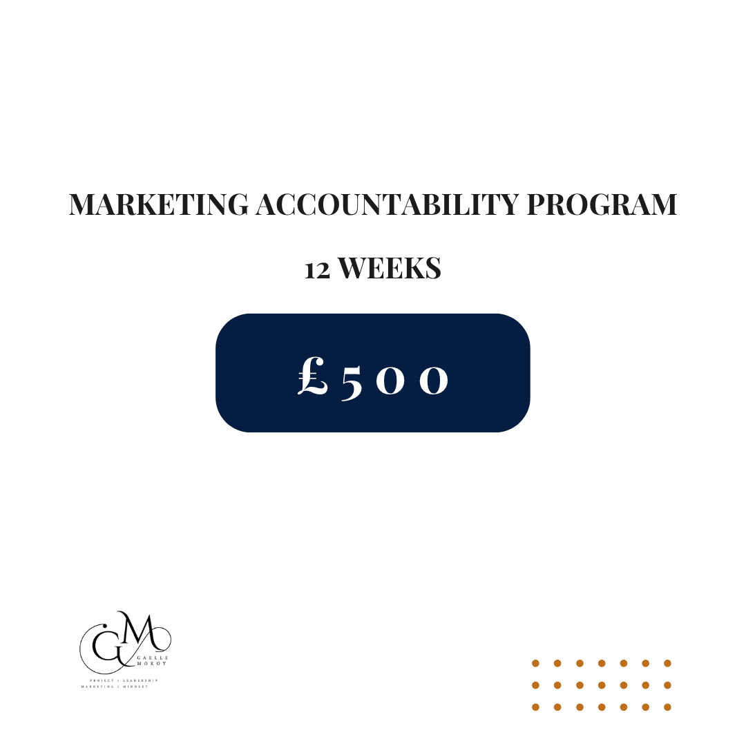 Marketing Accountability Program - 12 week